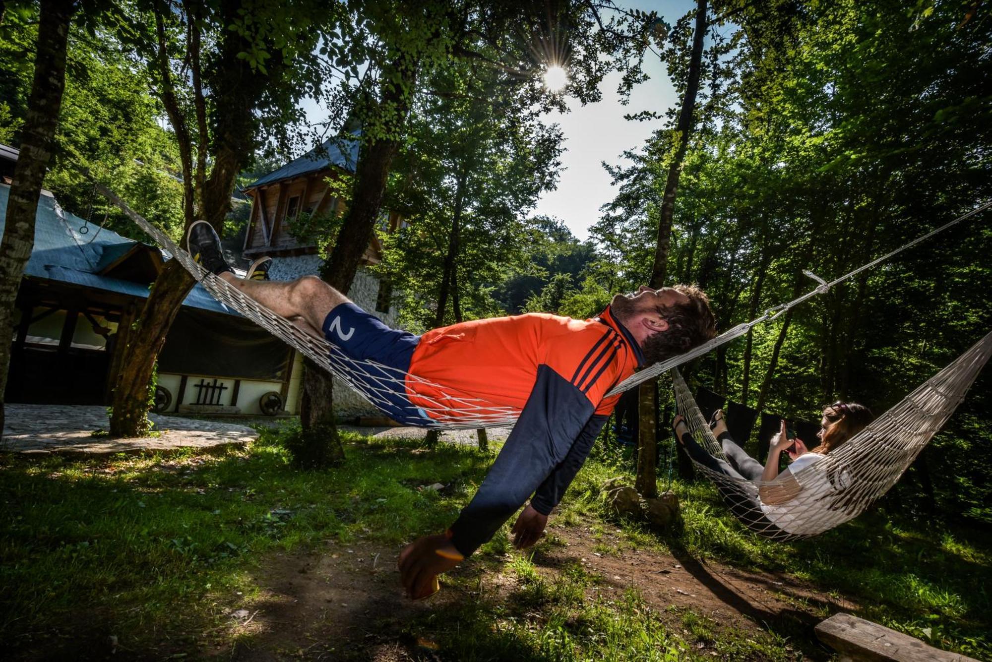 Camp Divlja Rijeka Hotel Hum Eksteriør billede