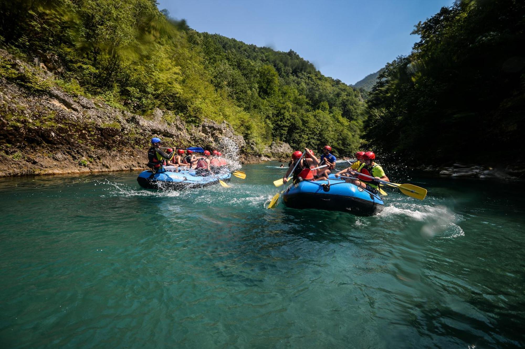 Camp Divlja Rijeka Hotel Hum Eksteriør billede